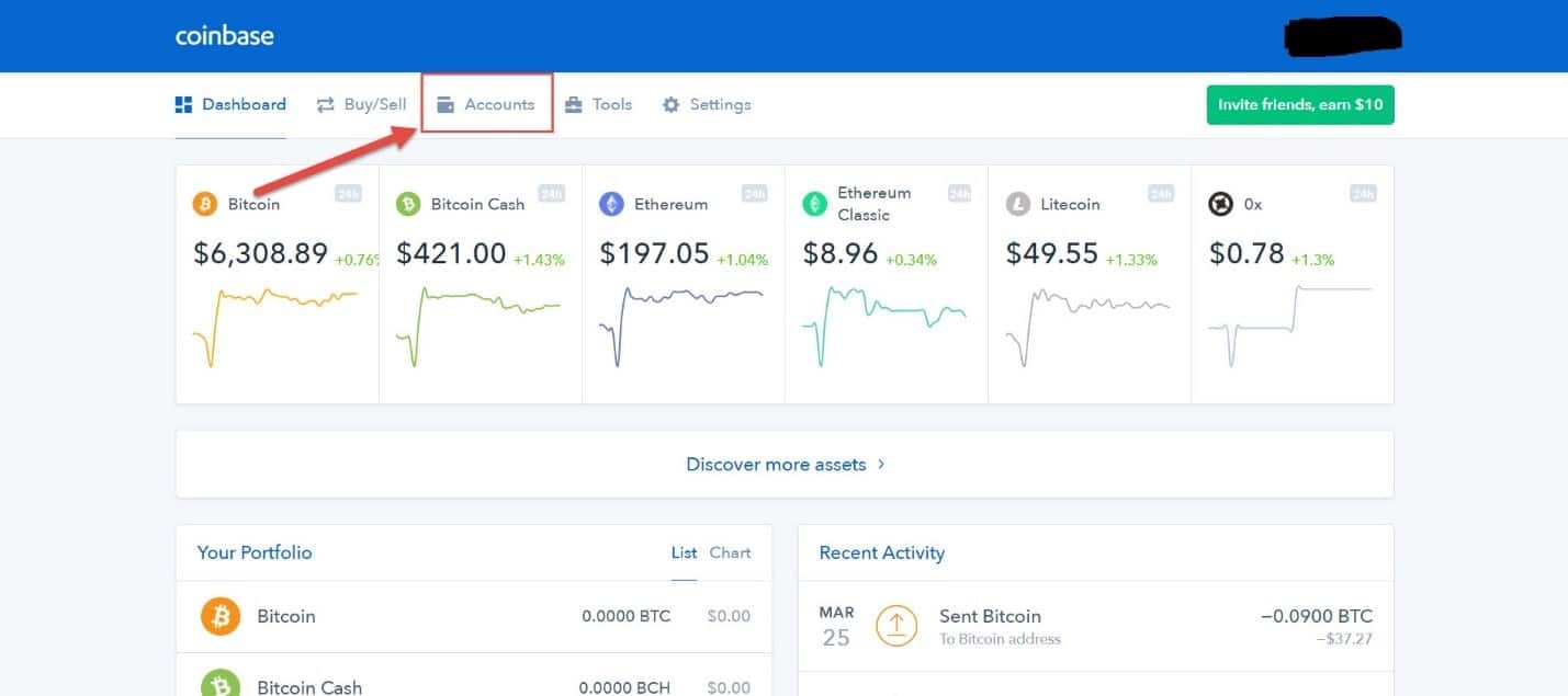how to get coinbase money to bank