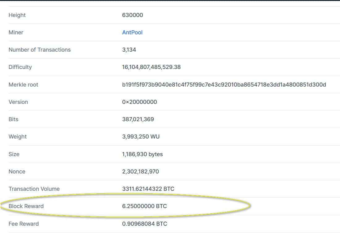 The 2020 Bitcoin Halving Is Finally Here As Block Number 630,000 Mined ...