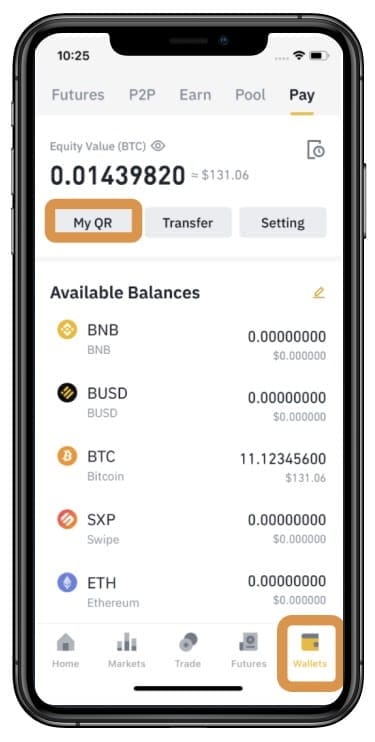can you send money from binance to paypal