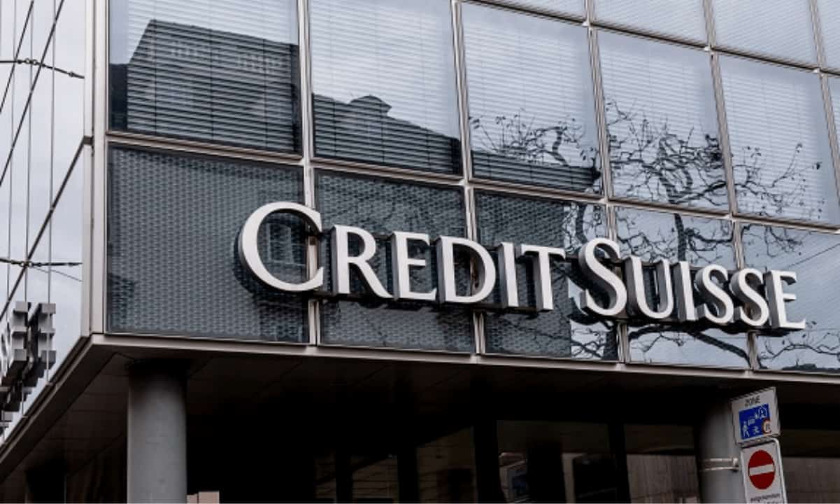 More Bank Trouble?  Credit Suisse Plummets 30% as Largest Shareholder Withdraws Support