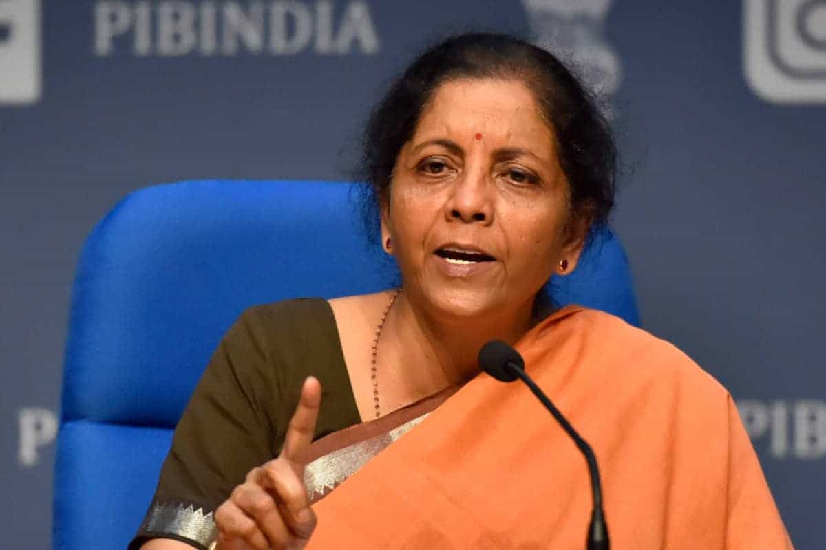 Nirmala Sitharaman Indian Finance Minister Praises Blockchain but There's a Catch Blockchain is Good but Anonymity Factor a Risk, Says Indian Finance Minister