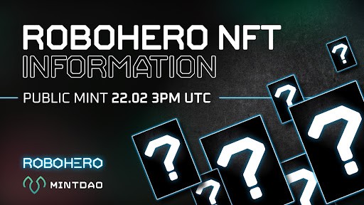 Public Minting for RoboHero’s NFT Collection to Arrive Soon