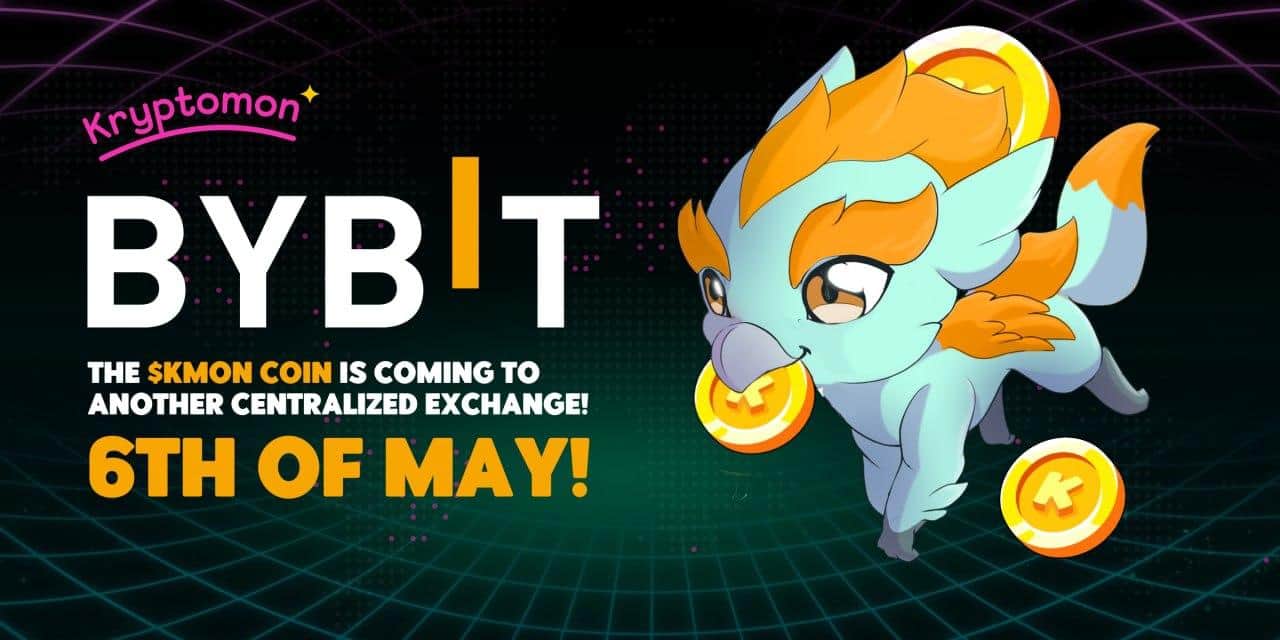 Kryptomon Lists its KMON Token on Bybit Global Exchange on May 6
