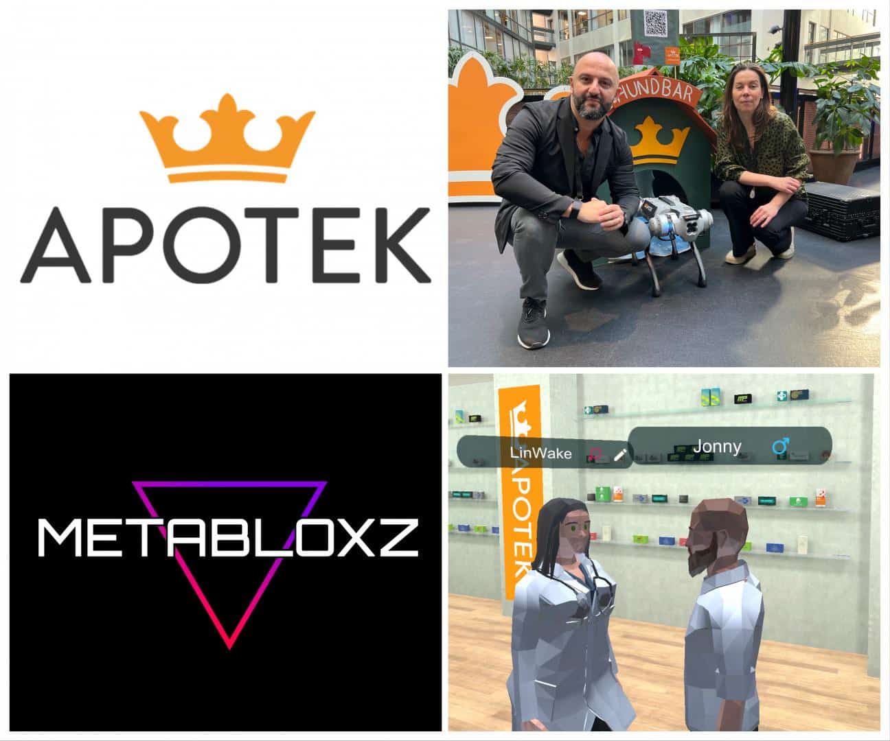 Metabloxz Brings a Major Swedish Pharmacy Chain Into the Metaverse