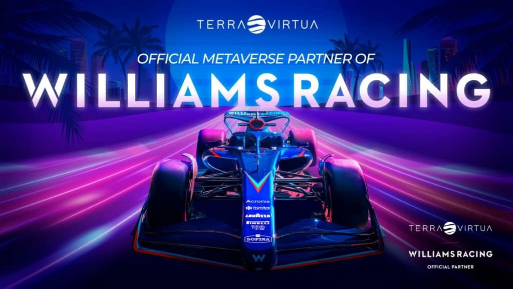 Terra Virtua Joins Williams Racing as Official Metaverse Partner