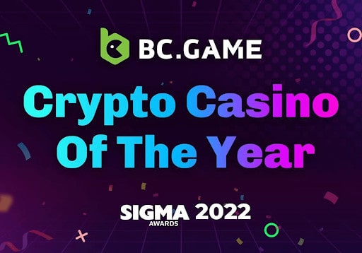 BC Game Takes Home the Sigma Award for Crypto Casino of the Year