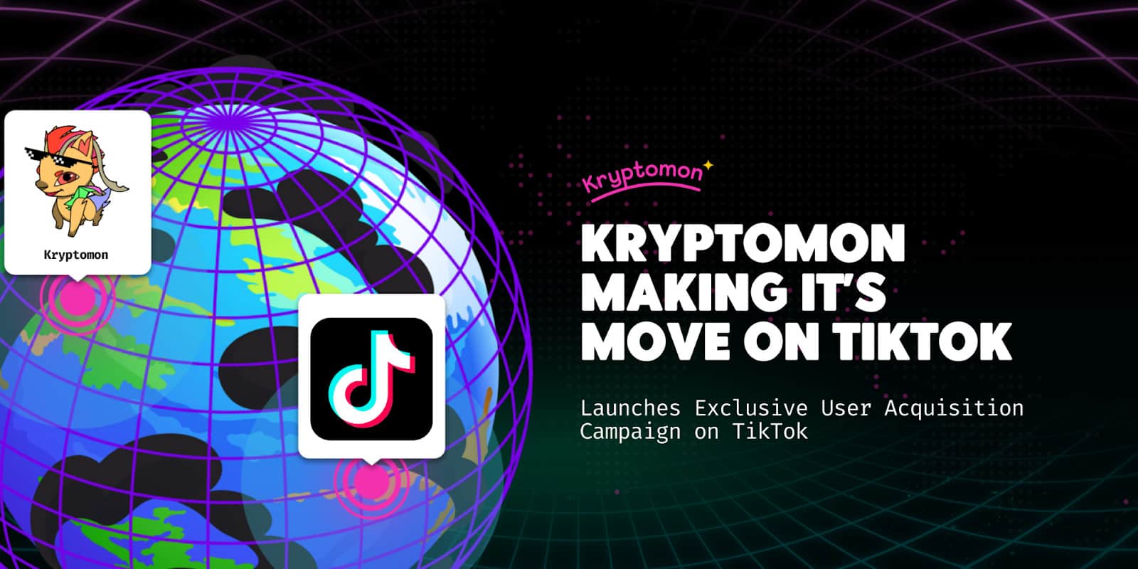 Kryptomon Launches Exclusive User Acquisition Campaign on TikTok
