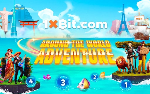 1xBit Will Take You on a Journey With Around the World Adventure Tournament