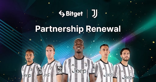 Bitget Continuing the Successful Journey as Juventus Official Sleeve Partner