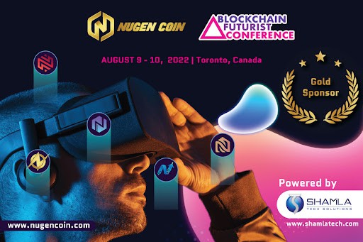 NUGEN Coin – The Official Gold Sponsor of Blockchain Futurist Conference 2022, Canada