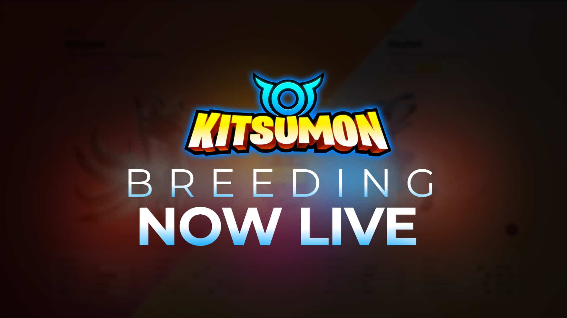 Non-Fungible Token (NFT) Collection - Kitsumon Launches NFT Breeding Gameplay