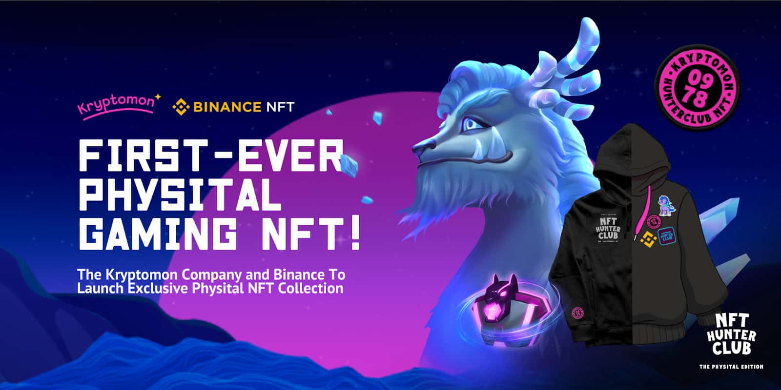 Non-Fungible Token (NFT) Collection - Kryptomon to Launch an Exclusive Physital NFT Collection on Binance NFT