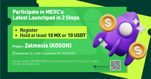 3A-level Game Zalmoxis Landed on MEXC Launchpad – Hold 10 MX or USDT to Participate