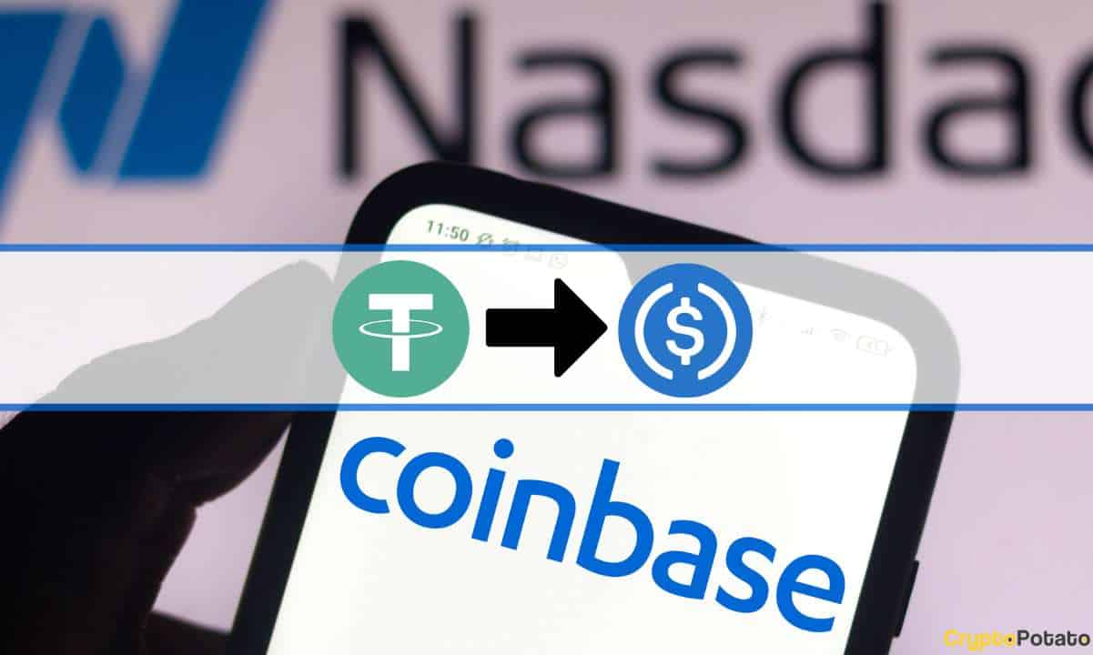 Coinbase Encourages Users to Switch From USDT to USDC