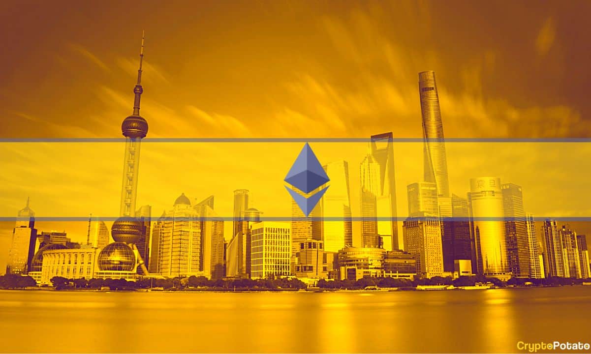 This is the first time since Shanghai: Ether stakes exceed withdrawals