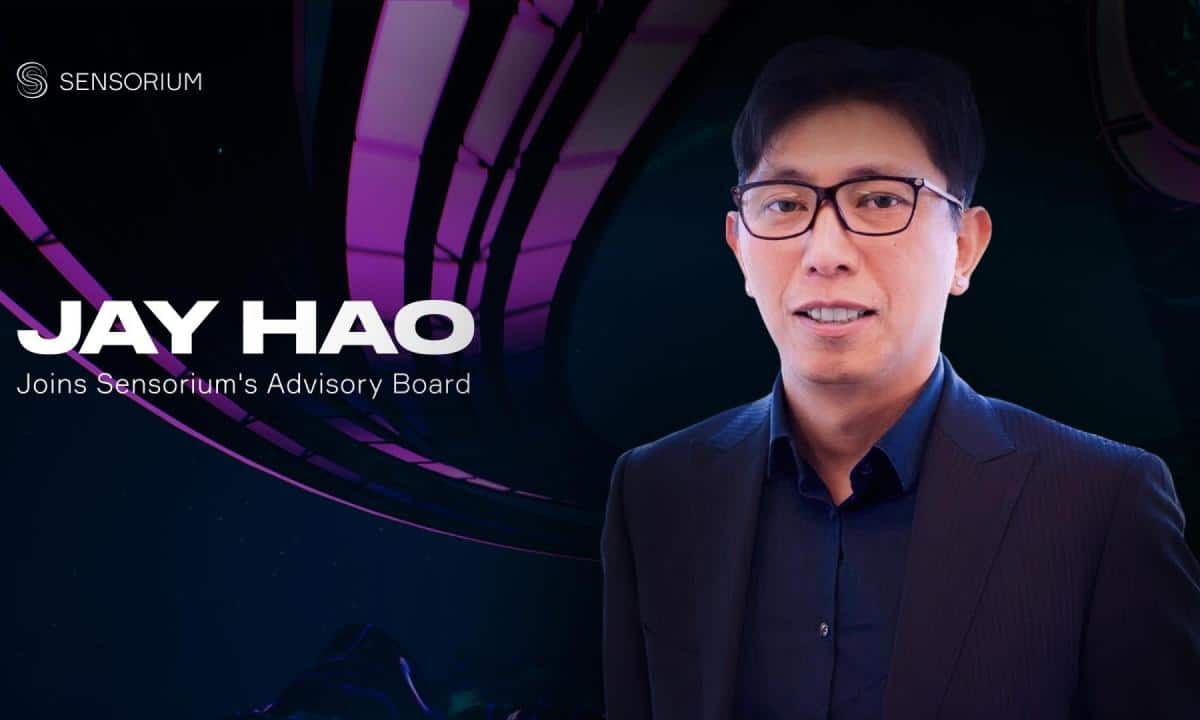 Former OKX CEO Jay Hao Joins Sensorium Expert Advisory Board