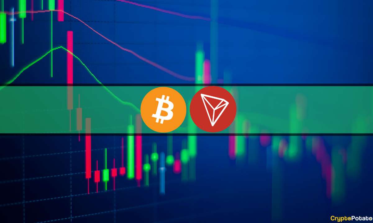 Tron (TRX) Soars 8% Daily While Bitcoin Flatlines at $30K (Market Watch)