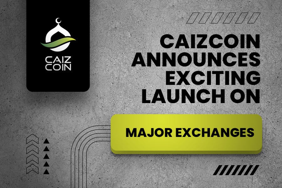 CAIZcoin Announces Exciting Launch on Major Worldwide Exchanges
