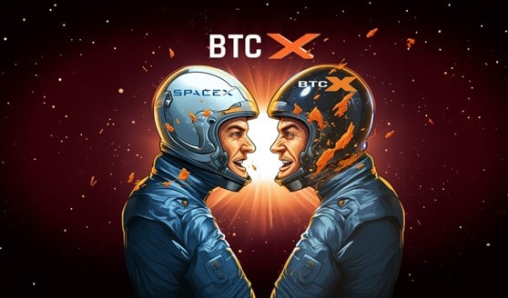 BTC vs. BTCX: The Token Space X and Elon Can’t Shake Even After BTC Dump