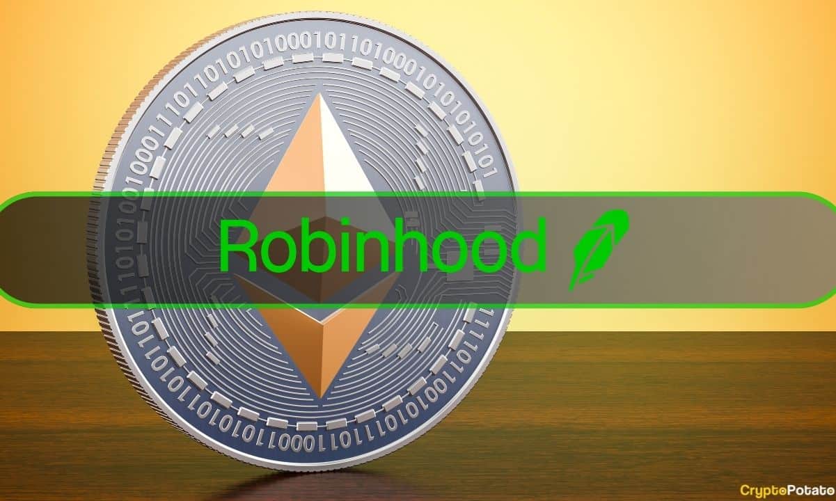 Robhinood Holds the 5th Largest ETH Wallet Worth Over .5 Billion: Data