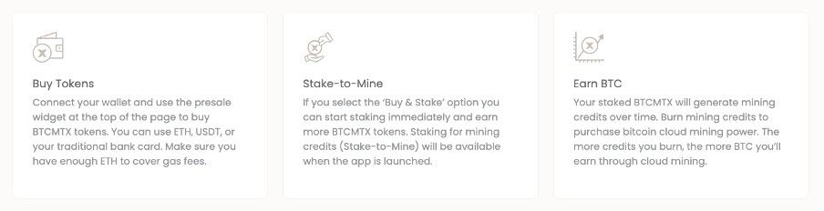 Bitcoin Minetrix Stake-to-Mine