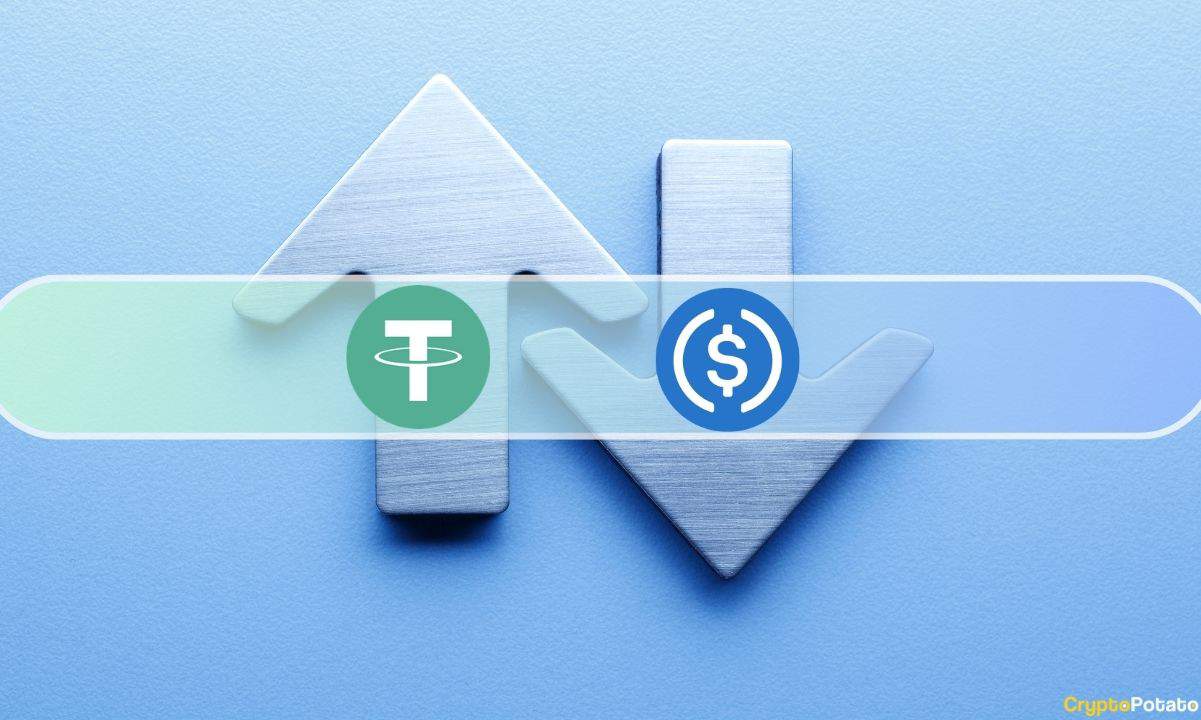 Stablecoin Rollercoaster: Tether (USDT) Adds  Billion, While USDC Loses  Billion