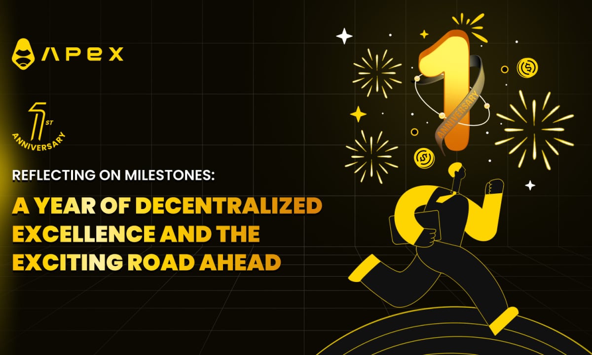 ApeX Protocol Marks 1-Year Milestone with Achievements and Roadmap Unveiling