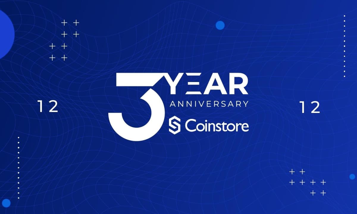 Coinstore Marks 3rd Anniversary with Massive Prizes and Global Expansion Plans