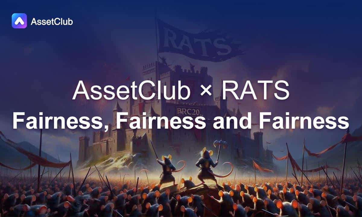 GameFi Project AssetClub Announced Adoption of BRC20-RATS for Further Development of the RATS Community
