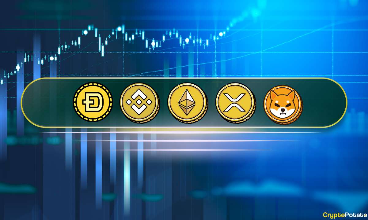 Crypto Price Analysis Apr-12: ETH, XRP, ADA, SHIB, and DOGE