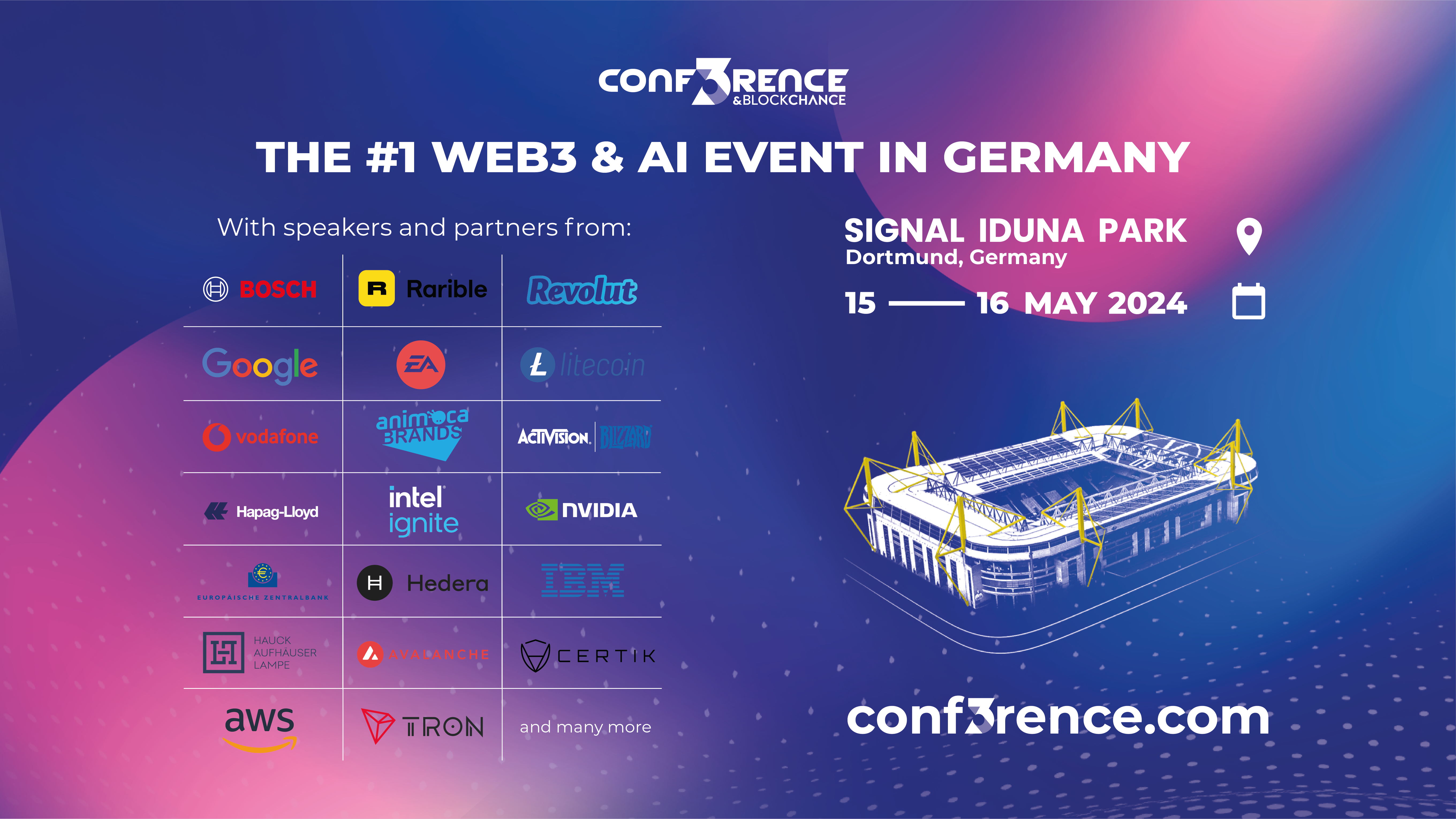 CONF3RENCE 2024 Unites with BLOCKCHANCE to Create Premier Web3 Event