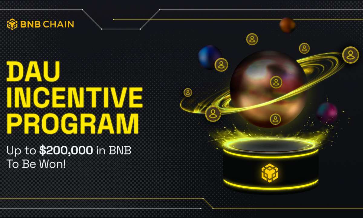 BNB Chain Expands DAU Incentive Program; Offering Up To $200K, Pledges USD $1.85 Million In Ecosystem Incentives