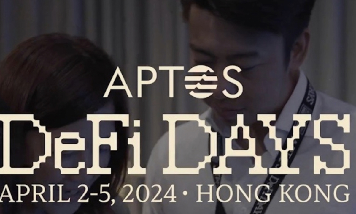 Aptos Foundation Highlights Global DeFi Ecosystem Leaders, Underscores OpenFi Value to TradFi with DeFi Days Summit in Hong Kong