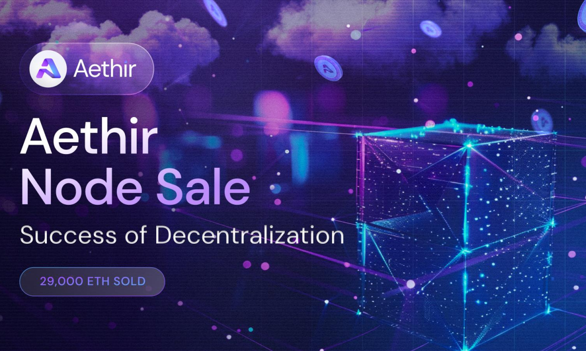 Aethir’s Node Sale Marks Milestone in Decentralization