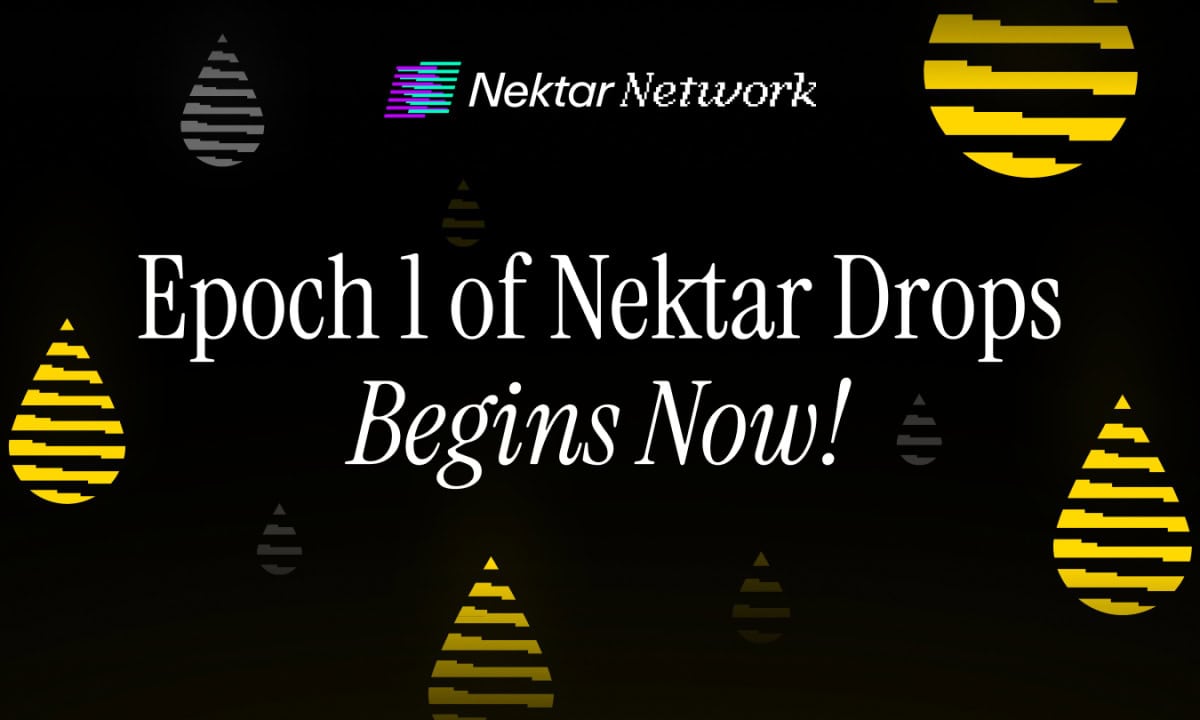 Nektar Network Begins Epoch 1 of Nektar Drops