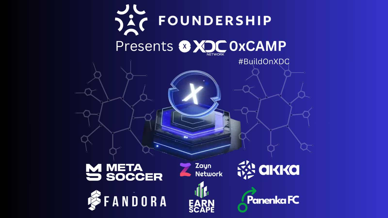 XinFin XDC Network and Foundership Inaugurate XDC 0xCamp Accelerator Program to Propel Global Web3 Startups