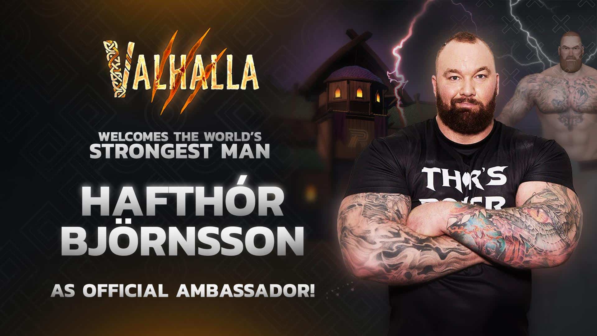 FLOKI’s Valhalla Welcomes Hafthor Björnsson, 'The Mountain' from Game of Thrones, as Official Ambassador