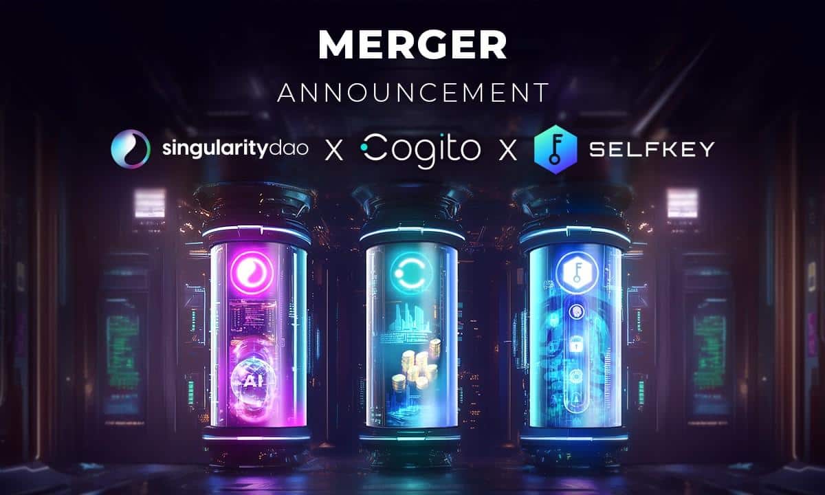 SingularityDAO, Cogito Finance, and SelfKey Merge to Build the Foundation for the Tokenised AI Economy