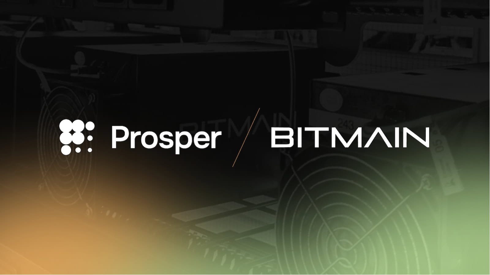 Prosper Enters into Lengthy-Time period Settlement with BITMAIN to Present Bitcoin Miner Internet hosting Companies