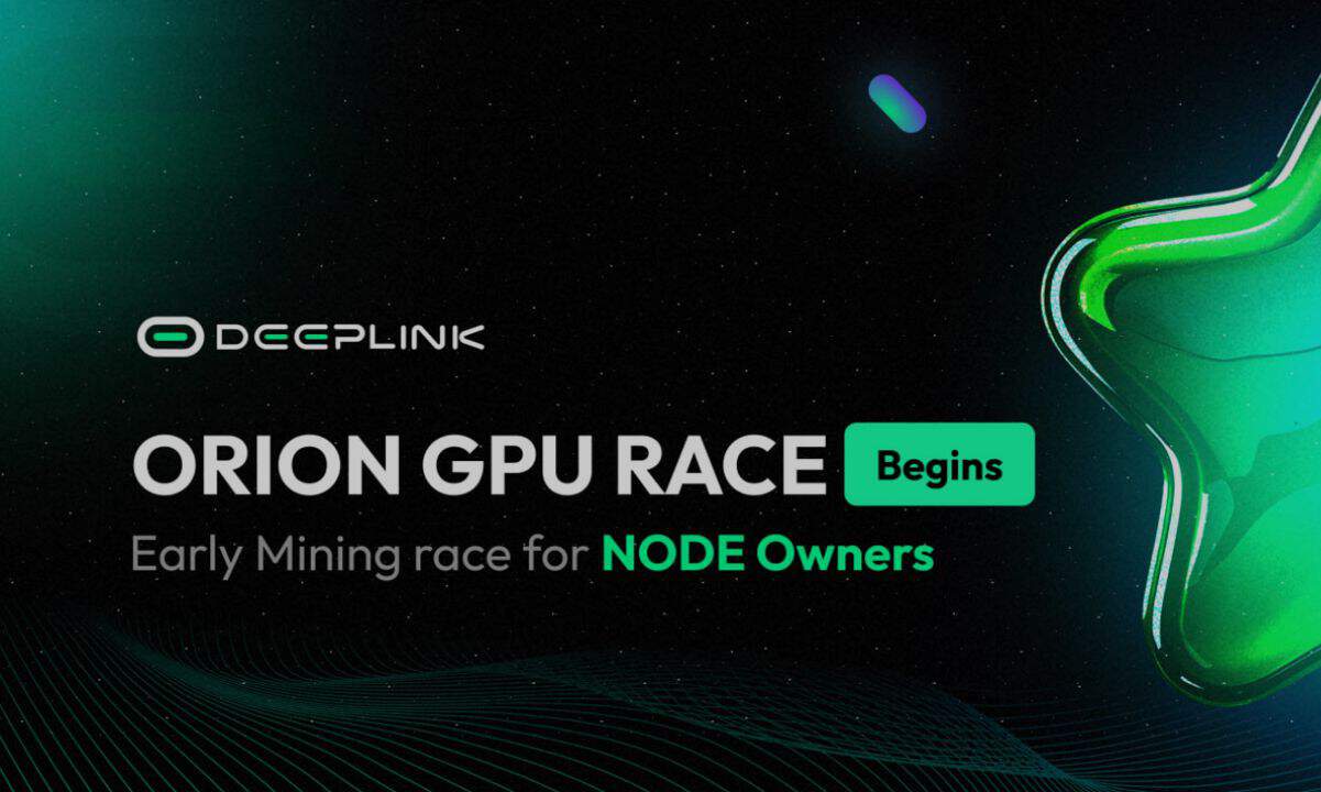 DeepLink Protocol to Launch Orion GPU Race – with M worth DLC Prize Pool