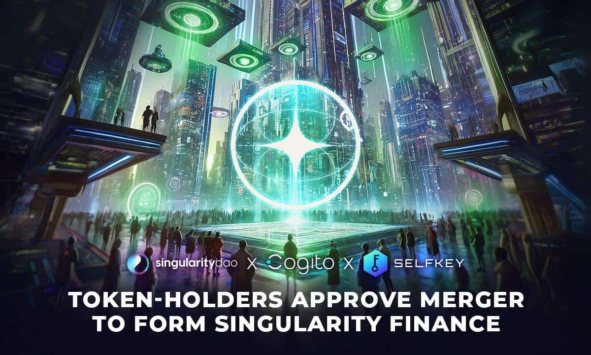 SingularityDAO, SelfKey and Cogito Finance Token-Holders Approve Merger to Type Singularity Finance