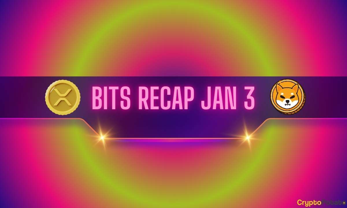 Ripple (XRP) Price Resurgence, Shiba Inu’s (SHIB) Burning Efforts, and More: Bits Recap Jan 3 – BitRss