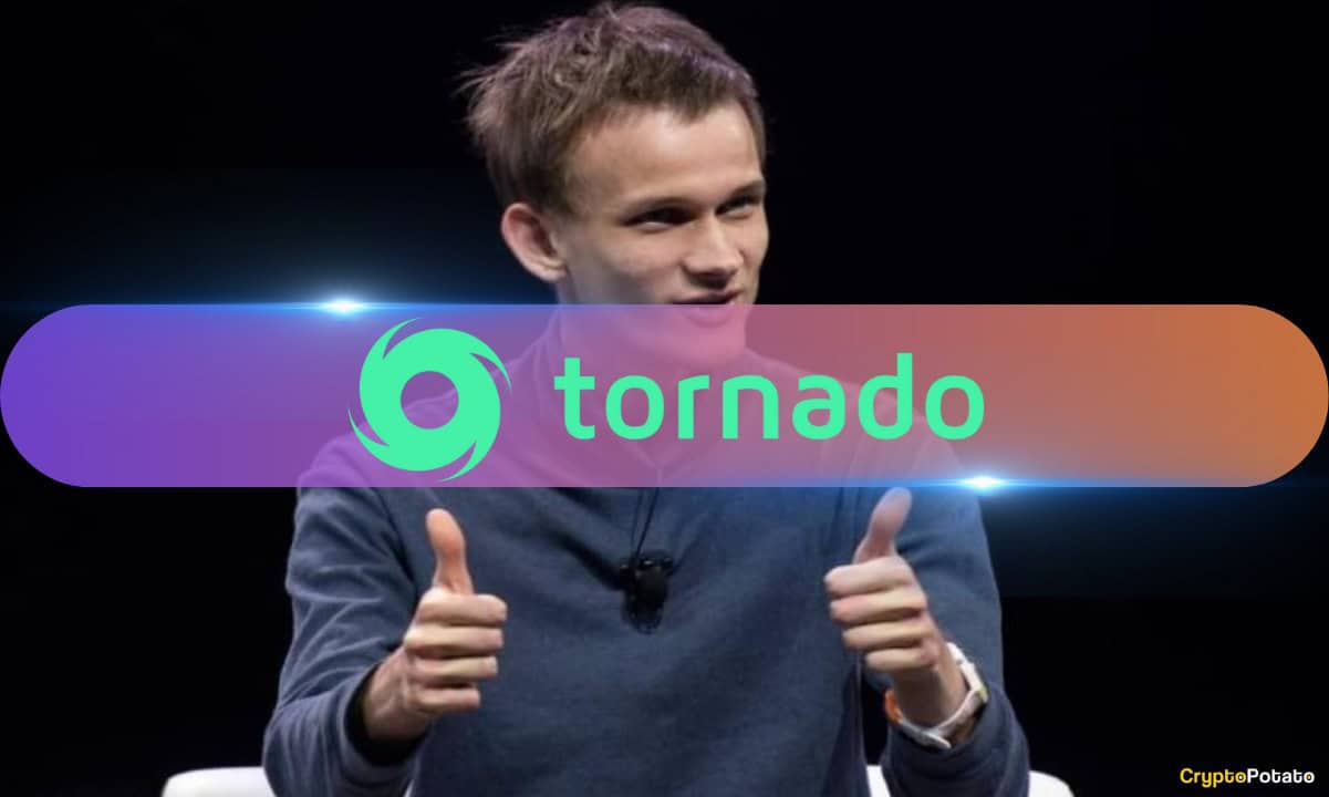 Vitalik Buterin Donates 50 ETH to the Authorized Fund of Twister Money Builders