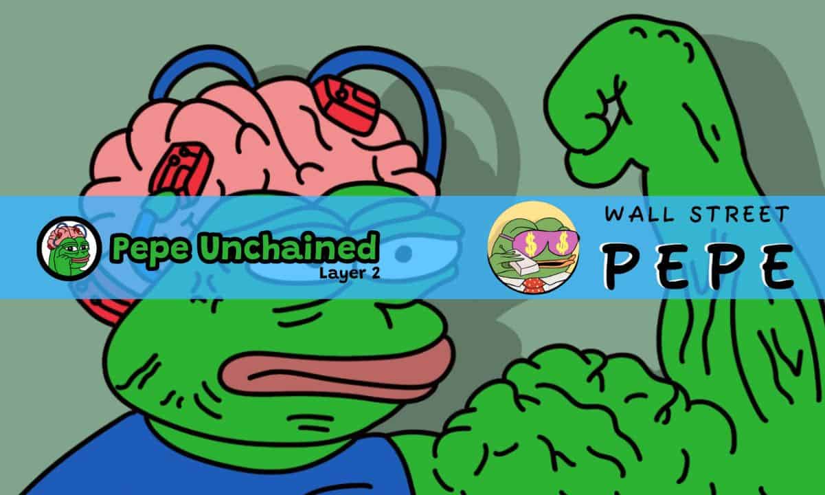 Pepe Unchained Up 15% Following Pump Pad Update, Wall Street Pepe ICO Raises $40M