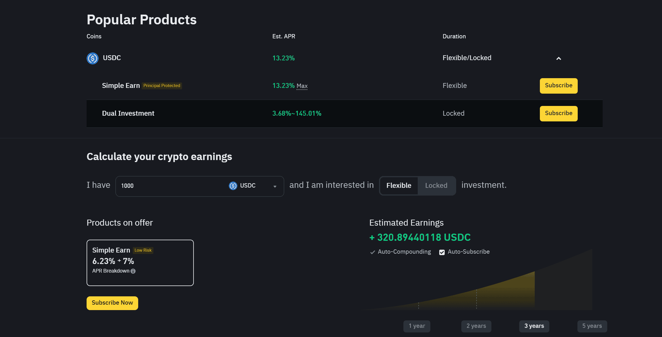 Binance Earn