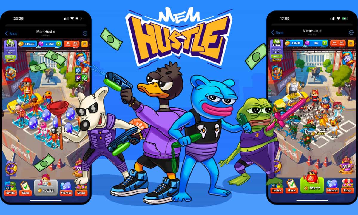 MemHustle Debuts with 600K+ Players and Multi-Layered Reward System on Telegram