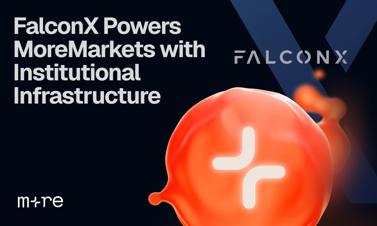 FalconX 以機構基礎設施為 MoreMarkets 提供支持