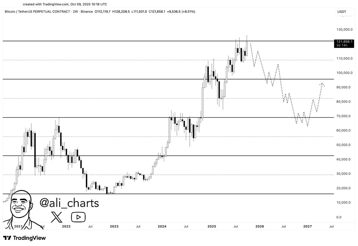 Bitcoin price chart