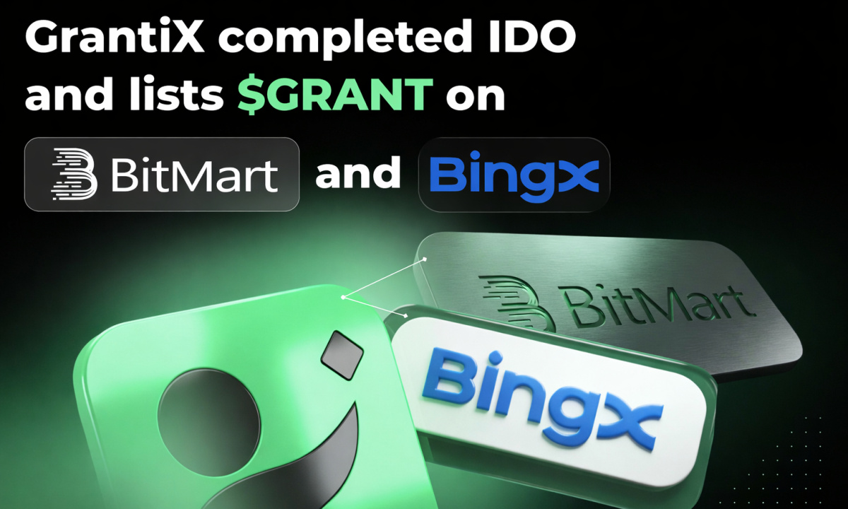 $GRANT is Live: GrantiX Lists on BitMart and BingX After Successful IDOs - CryptoPotato | Related Crypto Article
