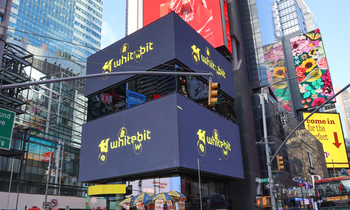 WhiteBIT Expands Globally with U.S. Launch and Times Square Campaign